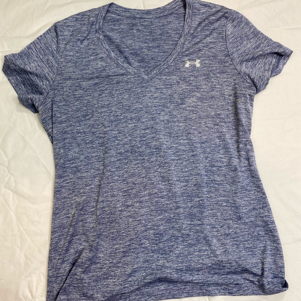 Under Armour Women's UA TECH TWIST V-NECK Original Sz SM A020122